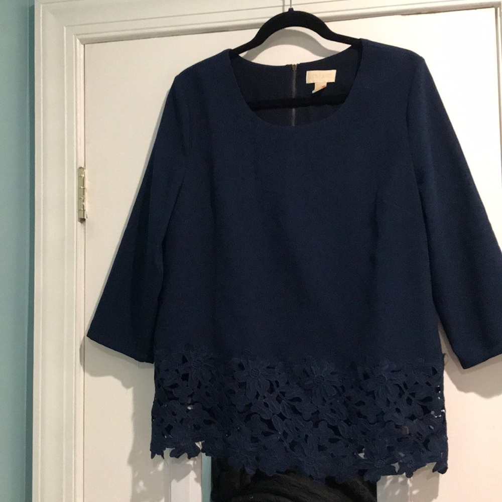 Blue Dress Top